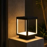 Modern Outdoor LED Pillar Light | Minimalist Garden Post Lamp - Image 3