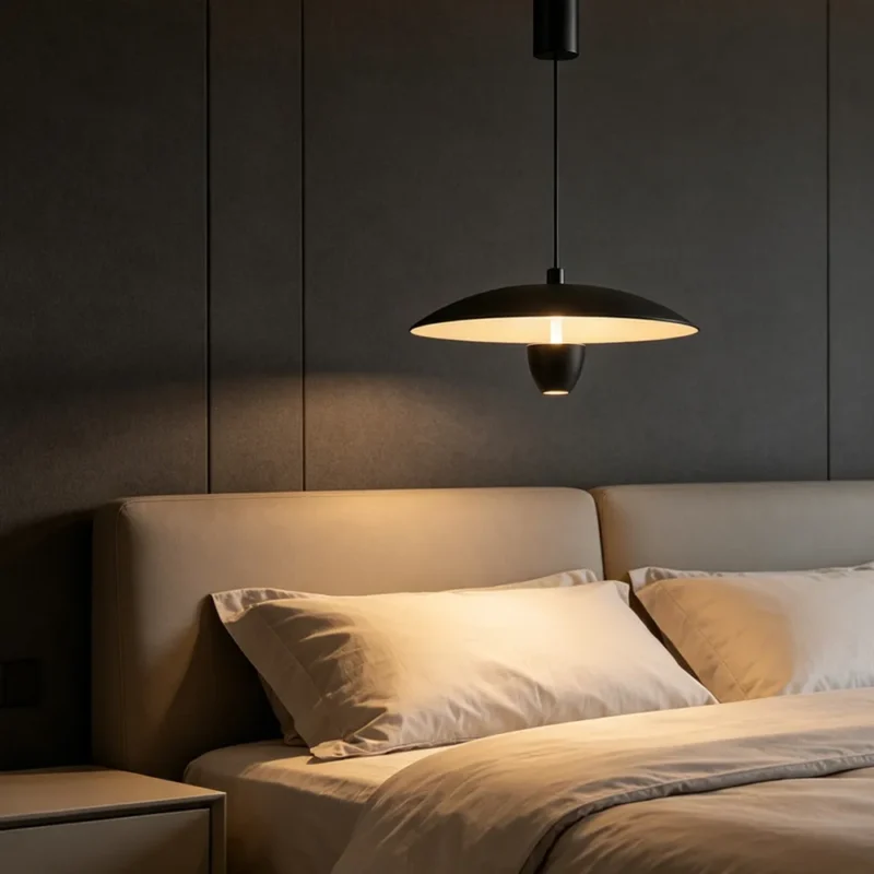Modern Minimalist UFO Pendant Light | Adjustable LED Dining Chandelier - Image 6