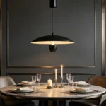 Modern Minimalist UFO Pendant Light | Adjustable LED Dining Chandelier - Image 3
