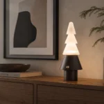Nordic Tree Series Table Lamp – Wooden Sculptural LED Ambient Light - Image 2