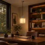 Modern Glass Cube Pendant Light | Minimalist LED Pendant Lighting Fixture for Interiors - Image 4
