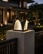 Solar Decorative Pillar Light | Outdoor Gate Post LED 3000K Warm White - Image 3