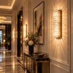 Modern Crystal Wall Light | Luxury K9 LED Wall Sconce Bedroom & Hotel Lighting - Image 5
