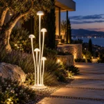 Modern Mushroom Outdoor Garden Light | Landscape Pathway LED Lamp - Image 5