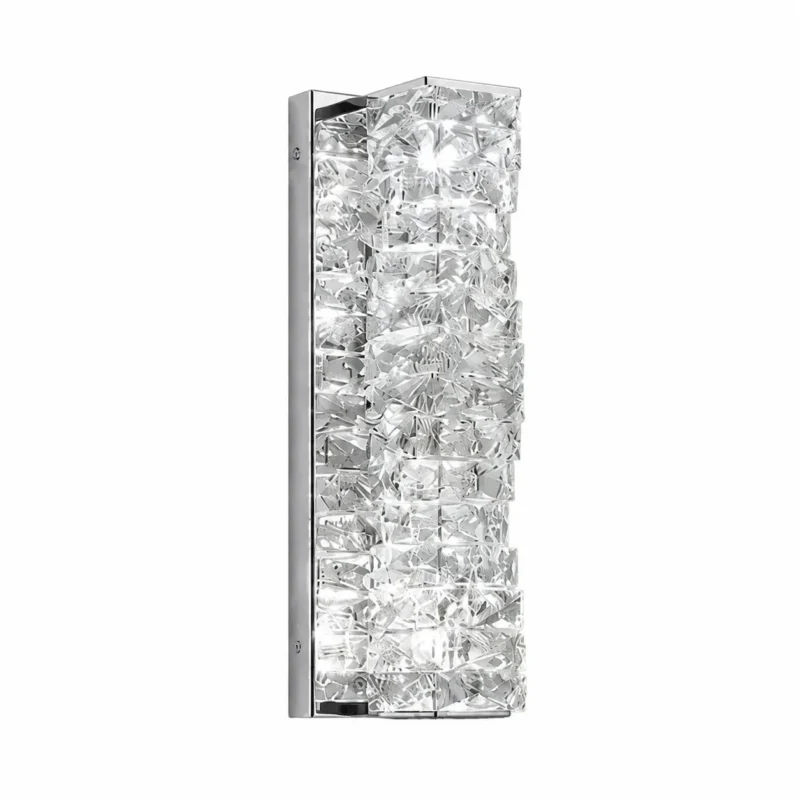 Modern Crystal Wall Light | Luxury K9 LED Wall Sconce Bedroom & Hotel Lighting - Image 5