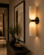 Alabaster Wall Sconce|Modern Luxury Wall Light Natural Stone Decorative Lighting - Image 3