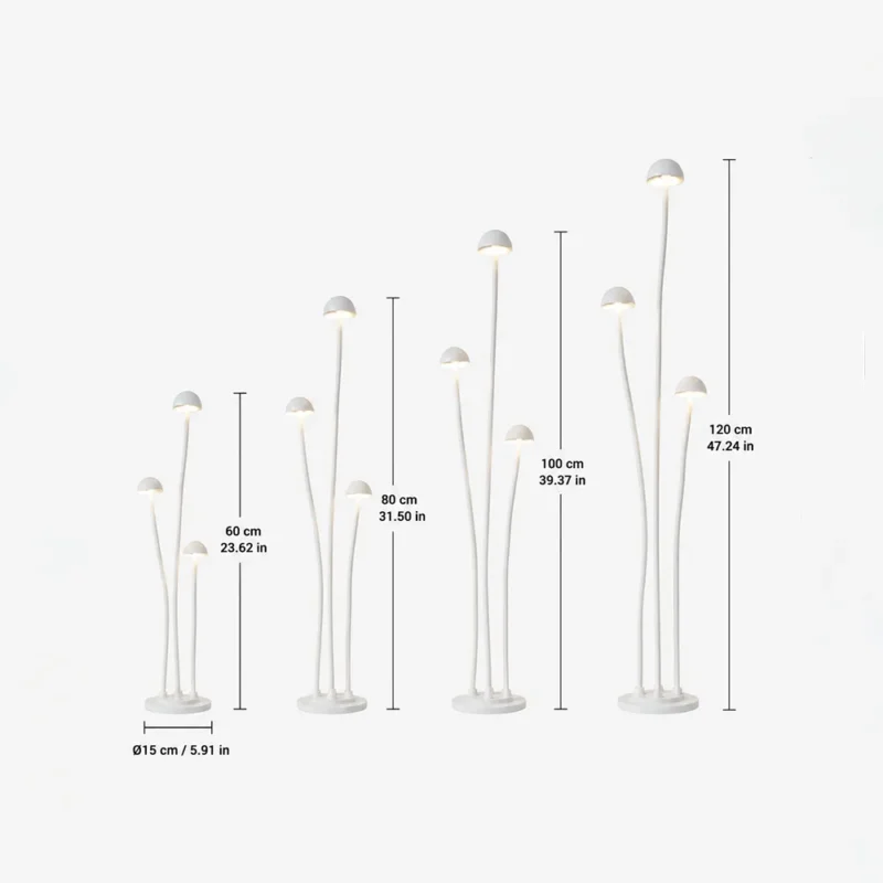 Modern Mushroom Outdoor Garden Light | Landscape Pathway LED Lamp - Image 3