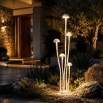 Modern Mushroom Outdoor Garden Light | Landscape Pathway LED Lamp - Image 2