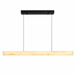 Cloud Stone Linear Pendant Light – Modern Marble LED Kitchen Island Lighting