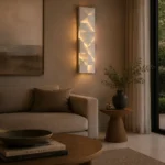 LUMINA GEO Wall Light – Ultra Slim Geometric Stainless Steel LED Sconce Series - Image 4