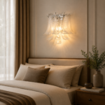 Glass Petal Wall Sconce | Luxury Crystal Wall Lamp - Image 4