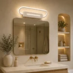 Modern Oval Loop LED Vanity Light for Bathroom Mirror - Image 4