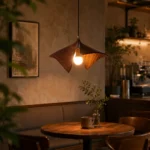 Sculptural Resin Pendant Light | Modern Organic Lighting - Image 5