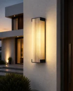Modern Rectangular Outdoor Wall Light for Architectural Facade - Image 3