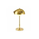 Floral Dome Table Lamp | French Vintage Iron LED Bedside Lighting Fixture