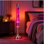 Pink Lava Motion Floor Lamp | Retro Ambient Lighting - Image 3
