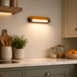 Modern Wood LED Wall Lamp | Dimmable Linear Sconce - Image 3