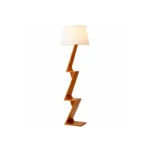 Floor Lamp | Modern Wooden LED Lighting Fixture