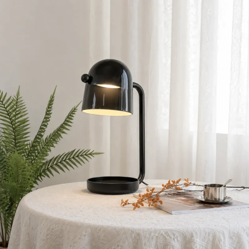 Nordic Minimalist Dome Table Lamp | Modern LED Bedside Lighting - Image 3