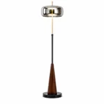 Modern Sculptural Floor Lamp | Adjustable LED Light