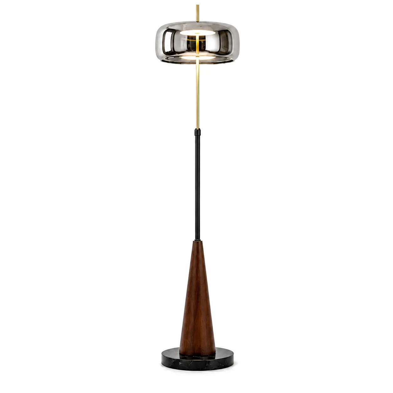 157d77e1b2d206f0506cf80ae08755f3_11zon Modern Sculptural Floor Lamp | Adjustable LED Light - Image 1
