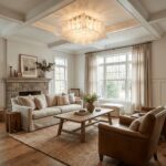Crystal Wave Glass Ceiling Light – Luxury Artistic Ceiling Lamp - Image 5