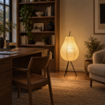 Wabi-Sabi Rattan Table Lamp | Handmade Ambient Light - Image 5