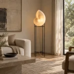 Ocean Conch Sculptural Floor Lamp | Organic Lighting - Image 3
