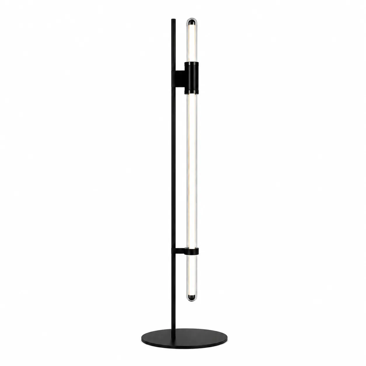17dd471197c14e7796db06921217c1ea_11zon Modern Glass Tube LED Floor Lamp - Image 1