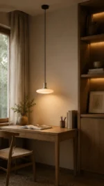 Alabaster Pendant Light | Modern Minimalist LED Decorative Lighting Fixture - Image 4
