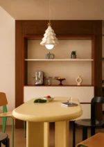 Christmas Tree Resin Pendant Light | Modern LED Fixture - Image 5
