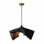 Sculptural Resin Pendant Light | Modern Organic Lighting