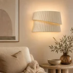 Vela Twist Fabric Wall Lamp - Image 3