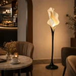 Artistic Flower Floor Lamp | Sculptural LED Lighting Fixture - Image 3