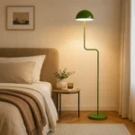 Modern Green Floor Lamp | Nordic Ambient Lighting - Image 3