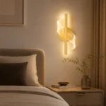 Modern Spiral LED Wall Light | Acrylic Wall Sconce - Image 2