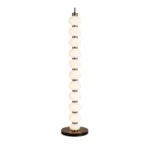 Spiral LED Floor Lamp | Frosted Glass Lighting