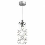 K9 Crystal Flower Pendant Light | Luxury LED Lighting Fixture