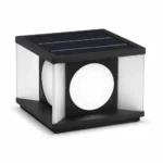 Modern Square Outdoor Pillar Light for Villa Gates and Garden Walls