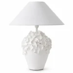Ceramic Table Lamp Floral Design | Modern LED Table Lamp
