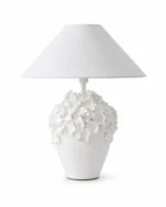 Ceramic Table Lamp Floral Design | Modern LED Table Lamp