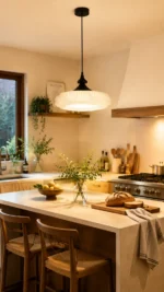 Modern Dining Pendant Light | Minimalist LED Ceiling Lighting Fixture - Image 4