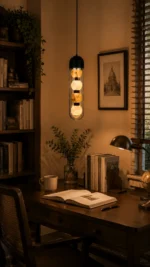 Alabaster Orb Pendant Light | Modern 4-Head LED Ceiling Lighting Fixture - Image 3