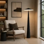 Modern Sculptural Cone LED Floor Lamp - Image 5