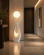 Infinity Sculptural Floor Lamp | Modern Art Lighting - Image 5