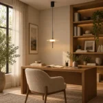 Modern Crystal Pendant Light | Minimalist LED Ceiling Lighting Fixture - Image 2
