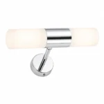 Adjustable LED Vanity Light | Chrome Glass Bathroom Lamp