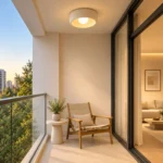Modern LED Ceiling Light – Minimalist Round Flush Mount Lighting Fixture - Image 3