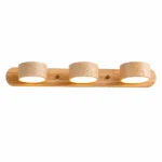Travertine LED Vanity Light | Wabi-Sabi Bathroom Mirror Lamp