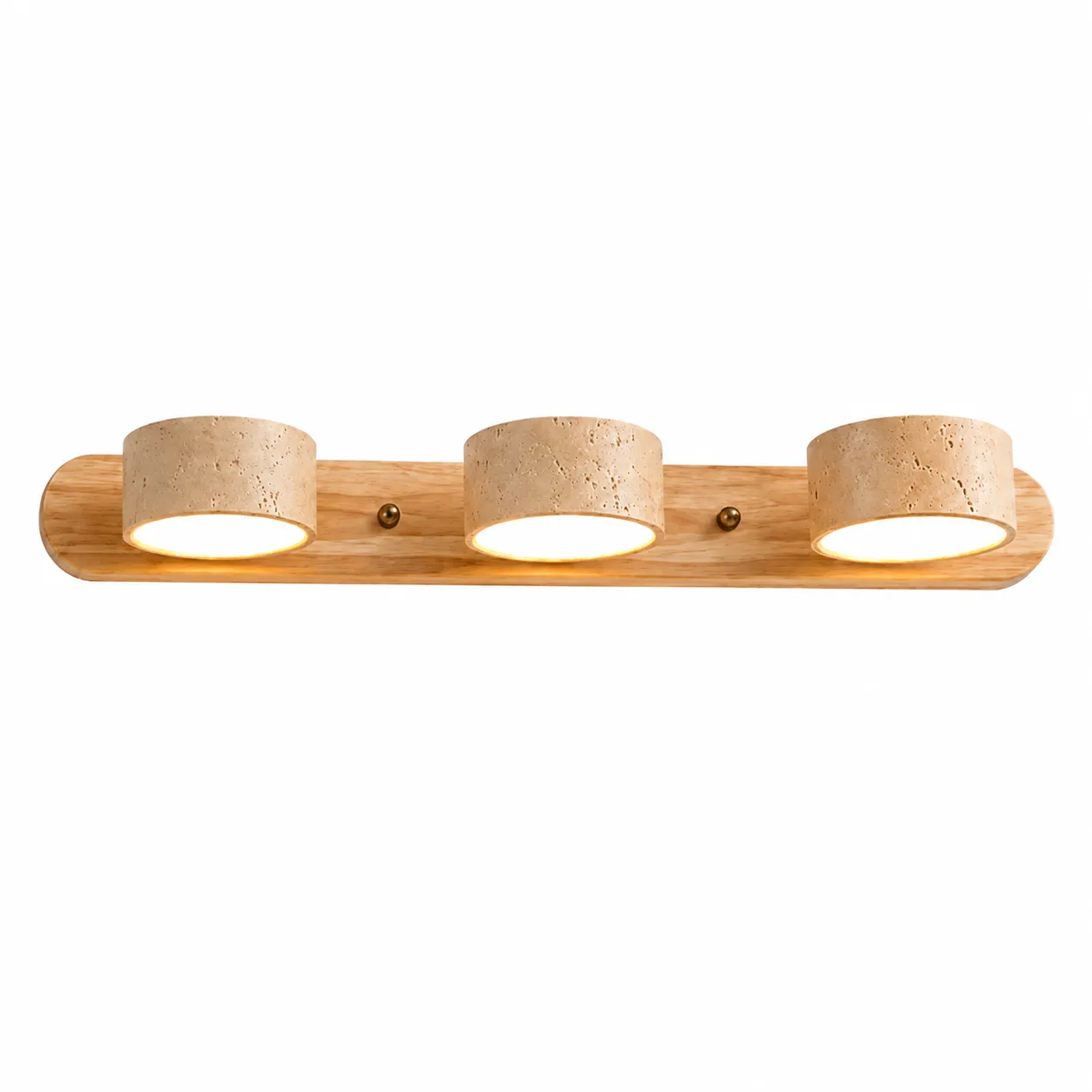 2fbb83640e59678b23791ab9c8f546eb_11zon Travertine LED Vanity Light | Wabi-Sabi Bathroom Mirror Lamp - Image 1